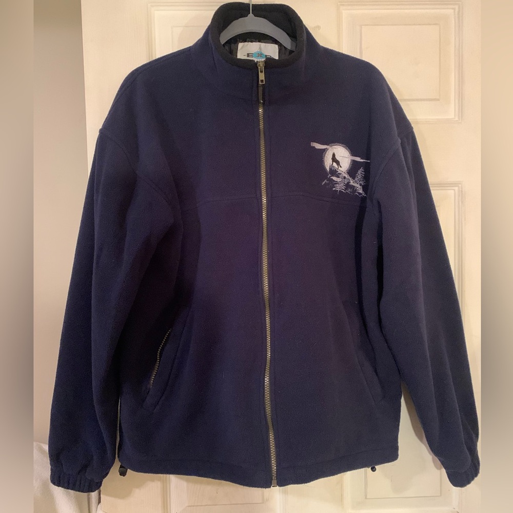 Navy Blue Utility Jacket